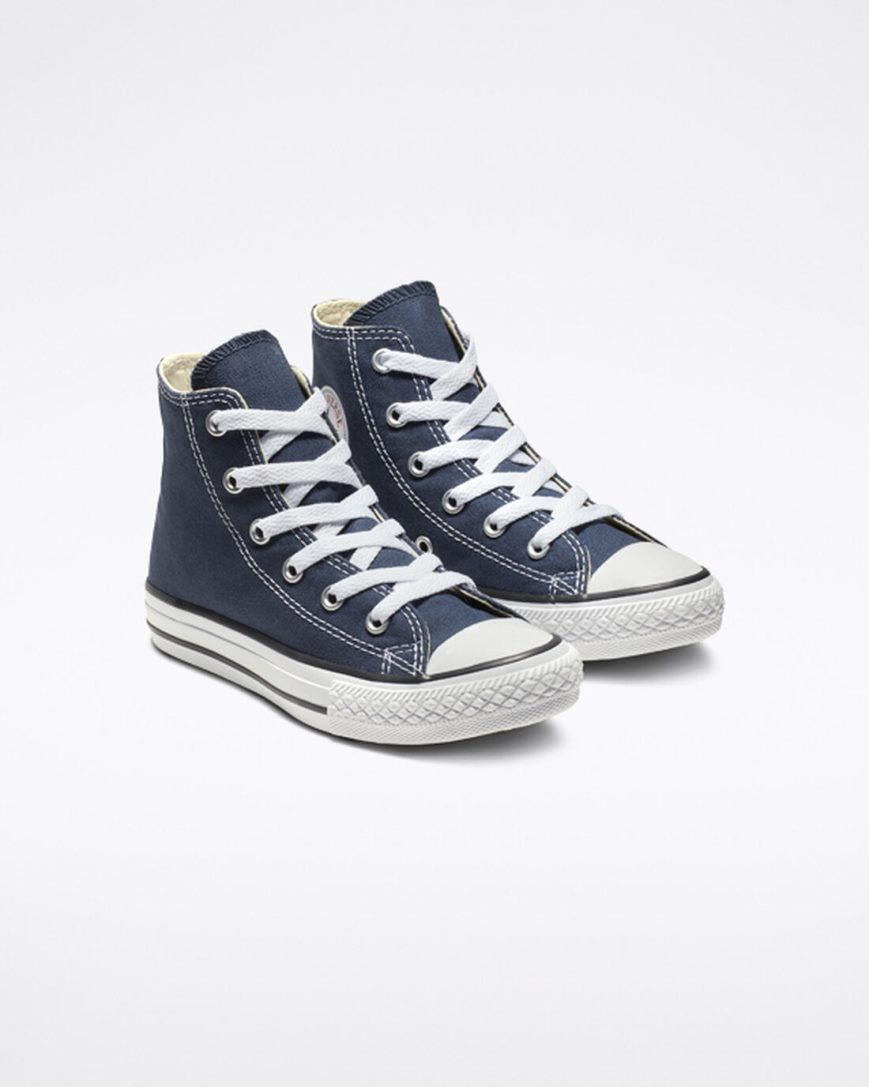 Chlapecké Boty Vysoké Converse Chuck Taylor All Star Classic Tmavě Blankyt | CZ JQMT26